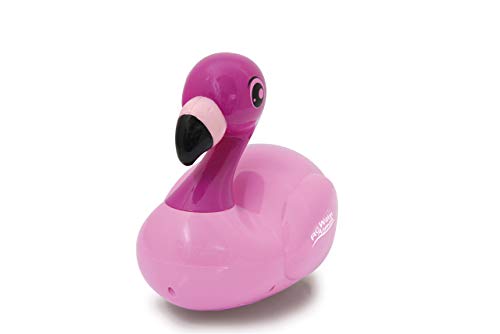 JAMARA 410109 - RC Water Animals 2,4GHz Flamingo - mit Sicherheitsfunktion Schiffsschrauben drehen Sich nur im Wasser, 2 Antriebsmotoren, einfach zu steuern, rosa