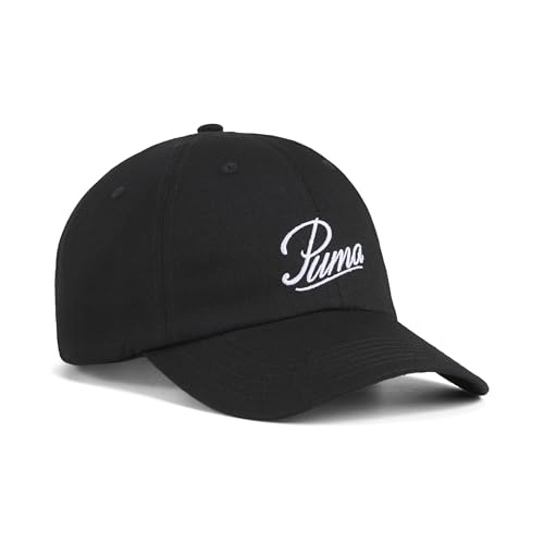 PUMA Unisex Yetişkin ESS SCRIPT LOGO Dad Cap Şapka Puma Black Tek Beden
