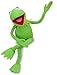 Disney Muppet Kermit The Poseable Frog