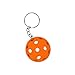 Pickleball Keychain – Mini Pickleball Ball Accessory for Players & Fans | Soft PVC, Durable & Lightweight | Bag Tag or Key Ring Gift | Flat Pickleball Key Chain for Pickleball Lovers
