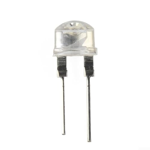 Minhe 10PCS Professional Grade Inline LEDs In Distinctive Straw Hat Design (8MM) Tailored For Industry Use(blue)