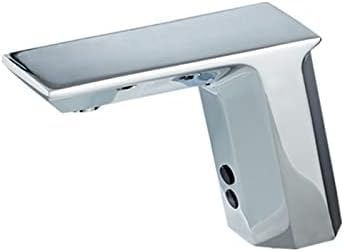 Mitigeur automatique capteur pour salle de bain eau chaude et froide chromé