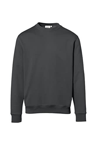 HAKRO Sweatshirt „Premium“ - 471 - anthrazit - Größe: XL