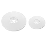 YRDQNCraft Spool Pin Cap 2PCS Set for Most of Brother, Babylock and Some Bernina, White, Simplicity Sewing and Embroidery Machines -2 Different Sizes of Replacement Spool Cap (35 and 25mm)