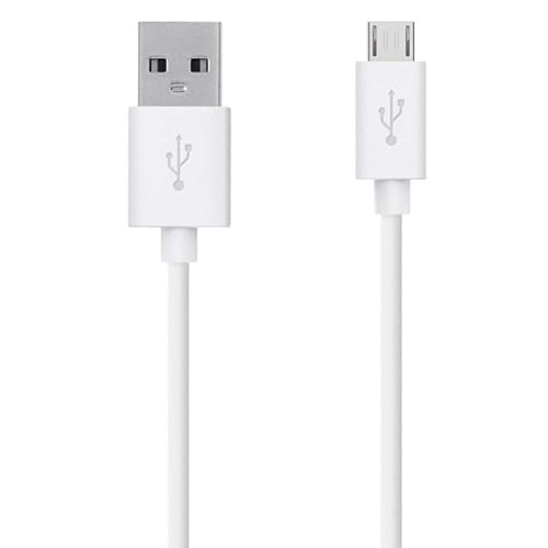 Image of Type B /Micro USB for vivo Y20G, Y20 G, Y 20 G 120cm fast Charging cable|480mbps support|Suitable for all Smartphones,tablet and accessories with type B input (SJ1, White)