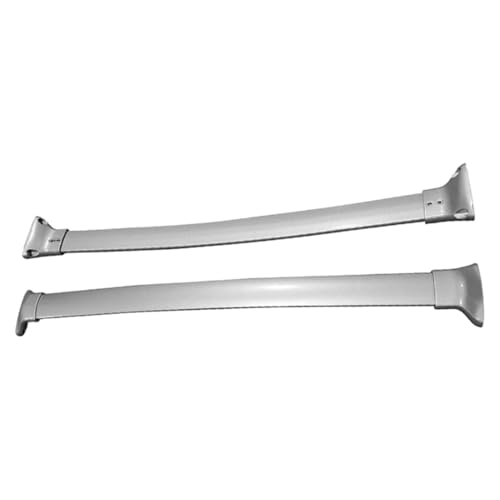 Portabicicletas de techo para Mazda CX-9 con 2 barras de carga plata