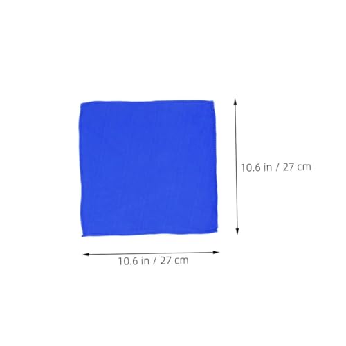 Microfibre bleu sans peluches GARVALON serviettes pour essuyage sans rayures