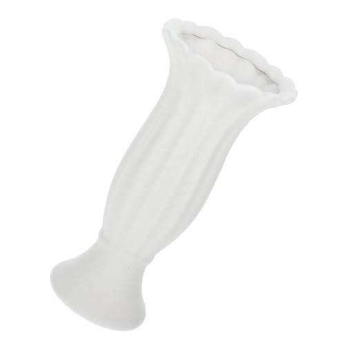 Amosfun Flower Centerpiece for Tables Roman Column Vase Ceramic Decorative Planter Home Office Decor