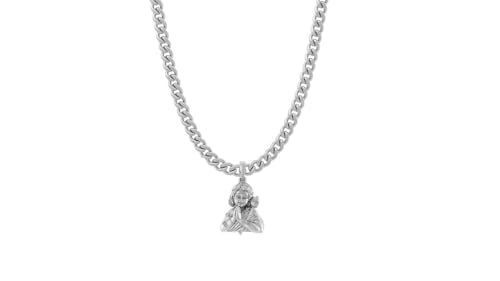 Pendentif Kartikeya argent 925 chaine 55,9 cm à porter au quotidien pour la paix