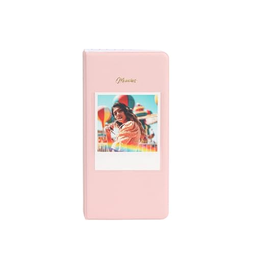 クイックプリントフィルムストレージアルバム 64 スロット 3.4 × 4.3 大判写真アルバム持続可能なホルダースタンプコレクションブーワイド写真ストレージ
