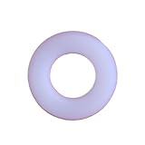 10 Stück M3/M4/M5/M6/M8/M10/M12/M16 PVCDF-Unterlegscheiben, wasserdicht, Polyvinylidenfluorid-Unterlegscheibe, hohe Temperaturbeständigkeit, M20