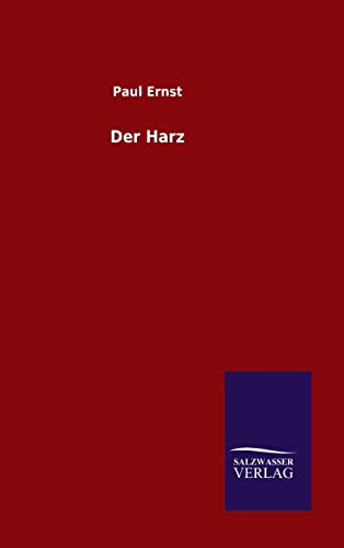 Der Harz [German] 3846071137 Book Cover