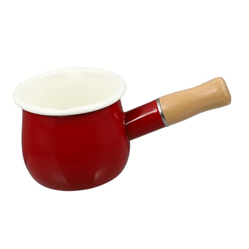 ELAYARD Olla De Cocina De Esmalte Olla De Estofado Práctica Para Preparar Comidas Para Postres y Sopas