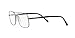 Sferoflex Mens SF2263 Square Prescription Eyewear Frames, Shiny Gunmetal/Demo Lens, 54 mm