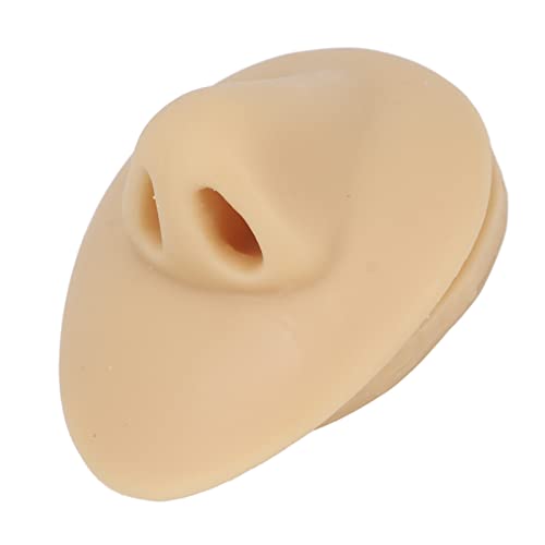 Modèle de nez en silicone outil enseignement acupuncture flexible - 6