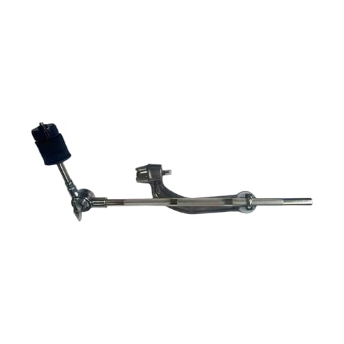 Brazo soporte de platillos de aleación para batería profesional con brazo ajustable mejorado miniatura 3