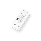 illuburg Trasformatore LED 24V 30W Senza Sfarfallio per LED Strisce Lampada Mobili LED Alimentatore Driver