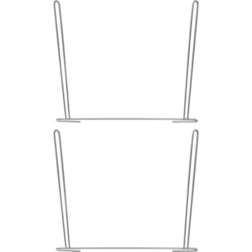 Image of Buyers Products B2436ASBC Chromed Steel Anti-Sail Brackets for Use with 24-Inch-Wide Mud Flaps, 2 Count, Hold Mudflaps Straight & Flat, Bolt or Weld on to Truck or Trailer