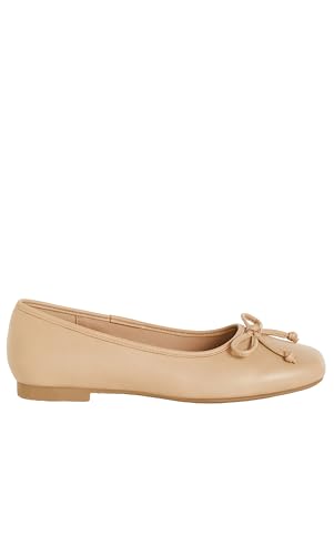 City Chic Women's Flat-Wide Fit Ella Ballet