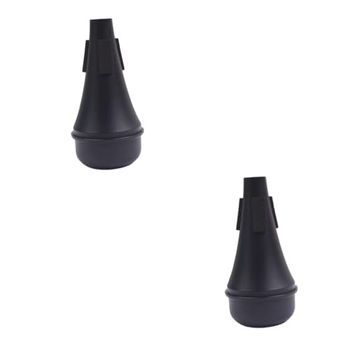 Abaodam 2pcs Cup Mute Trumpet Training Aid Noise-free Mute for Professional Trumpet Players
