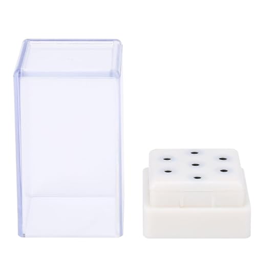 Organizador para 7 piezas de brocas para uñas miniatura 1