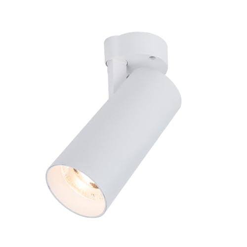 ZVALIEVYE Foco de Techo Ajustable, Lámpara Empotrada Led, Foco Direccional, Foco Empotrable para Interiores, Focos para Sala de Estar, Galería de Imágenes, Iluminación de Acento de Pintura/ 6000K/12 W