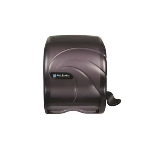 San Jamar T990TBK - Paper Towel Dispenser w/ Lever Roll for 8.5 x 8.25-in Any Core, Black Pearl