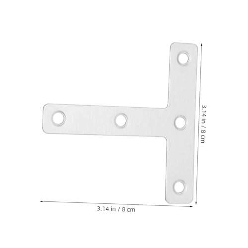 Equerre angle acier inoxydable Hohopeti pour meuble robuste