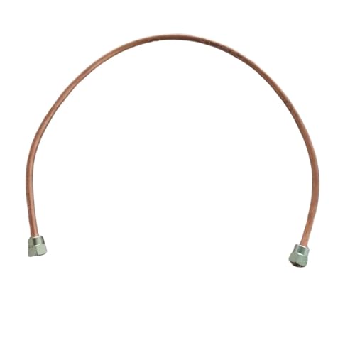 Tubo de cobre de 6mm con tuerca G1/8 para bomba electromagnética de quemador
