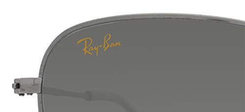 Ray-Ban FRANK RB3857-004/B1 Sunglasses GUNMETAL W/DARK GREY 51mm3