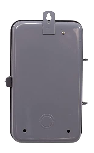 Intermatic 2T511Ga Electrical Box, 5 1/2" X 9 3/8" X 3 5/8" Steel Indoor/Outdoor Enclosure - Gray - Image 5