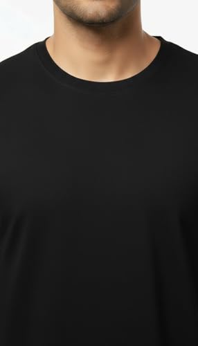 Image of Men's 100% Supima Cotton Crew Neck T-Shirt - Classic Slim Fit, Ultra-Soft Breathable Fabric, Short Sleeve Solid Tee
