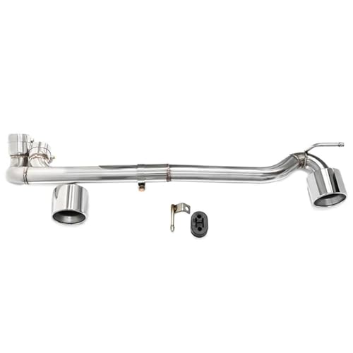 �ԗp�}�t���[�J�b�^�[ 304 �X�e�����X�X�`�[�� �G�L�]�[�X�g�p�C�v �_�u���A�E�g �J�[�G�L�]�[�X�g�`�b�v �ɓK������ E90 E92 320i 330i 325i 2006-2016 �o���p�[�}�t���[�`�b�v �Ԃ̔r�C�}�t���[(��)