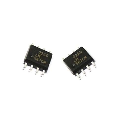 LM567CM LM567CMX SOP-8 SMD lot de 10 pièces de décodeurs de tonalité