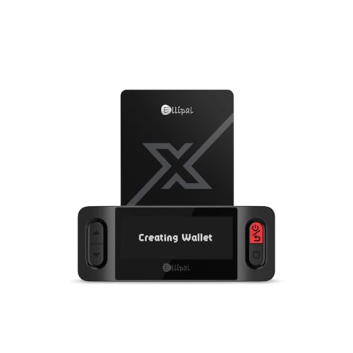 ELLIPAL X Card – Air Gapped Crypto Cold Wallet with Starter Accessory Kit,Secure Offline Storage for Bitcoin, Ethereum,NFTs & 10,000+ Tokens