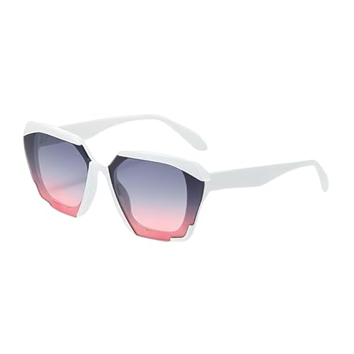 Lunettes de soleil vintage pour femmes légères sans pression nez
