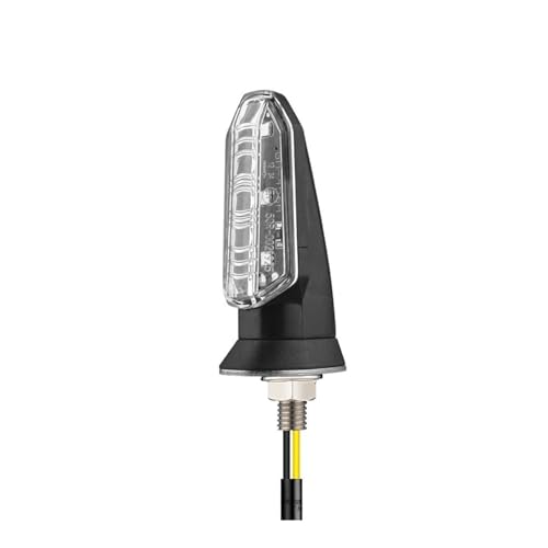 Feu de signalisation moto super lumineuse lampes indicateurs ambre transparents
