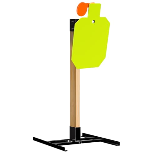 Highwild Target Stand System AR500 Steel Target Complete Kit - 3/8" Thick 7" x 12" Steel Hostage with 2x4 Stand Mount Kit by Highwild - Used condition - US$121.54