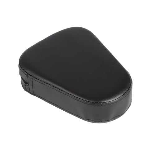 Moto siège dossier coussin en PU noir pour vos longs voyages et roadtrips