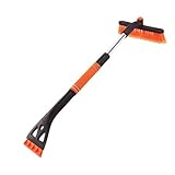 Genérico Eiskratzer | Reinigungswerkzeuge mit ergonomischem Griff, ausziehbar, Eisschaber für Windschutzscheiben - zur Entfernung von Frost an Windschutzscheibe und