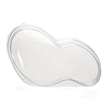 LST Scheinwerferglas Streuscheibe Hauptscheinwerfer Linsenscheibe Frontlicht Abdeckung Glas rechts transparent kompatibel mit Mercedes-Benz C-Klasse W203 S203 Limousine T-Model 2004-2007