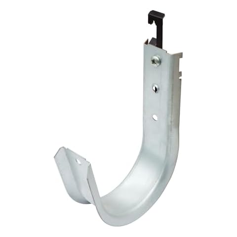 Abeicy 20 Pack 4" Heavy Duty J Hook, Wire Support J-Hook with W Clip for Hanging Cable & Wire Management to Ceiling Grid & Threaded Rod Cover