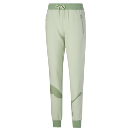 PUMA Womens Lqs X Pants Casual - Green - Size M