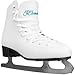 5th Element Grace Ice Skates for Women - Comfortable Figure Skates with Lightly Padded Soft Tricot Lining - Stylish Women's Ice Skating Shoes (White, 8.0)
