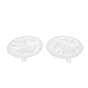 Garneck 2pcs Filter Kitchen Strainer Yogurt Mesh Sieve Beer Brewing Equipment Mesh Colander Bag 200 Mesh Strainer Fine Mesh Colander Milk Soy Strainer Fine Mesh Strainer Bag White Nylon