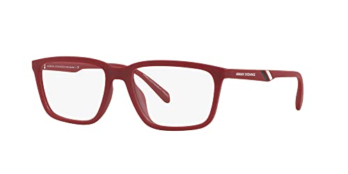 Image of Armani Exchange mens Ax3089u Universal Fit Square Prescription Eyewear Frames