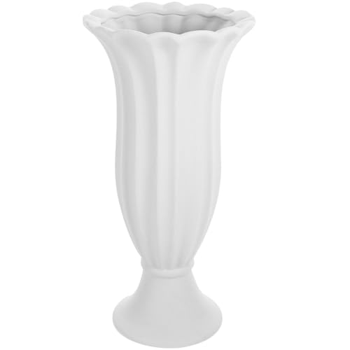 GOOHOCHY Vaso per Cimitero in Vaso per Fiori per Tomba Contenitore per Fiori per Decorazioni Commemorative Funerali e Giardini Robusto e Stabile Materiali