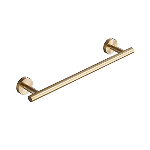 Toallero de baño simple toallero de almacenamiento toallero, acero inoxidable cepillado acabado toallero toallero montado en la pared para baño o cocina herrajes de baño / blanco / decoración de 40 cm