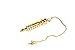 Quality 6 Plate Ring Gold Plated Metal Isis Pendulum Healing Dowsing A++ Metaphysical Spiritual Answers