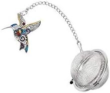 Ganz Tea Infuser - Humming Bird, 1 1/2" Dia, Silver image 2